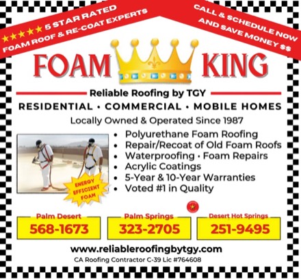 Foam King and Insulation Company ad from a Spotlight card